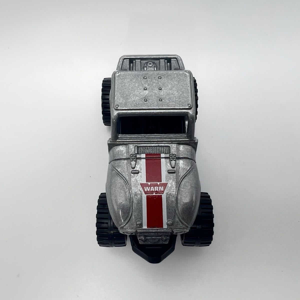 WARN INDUSTRIES 75th Anniversary 2007 MBX 4X4 💥 SILVER METALLIC  Matchbox Loose