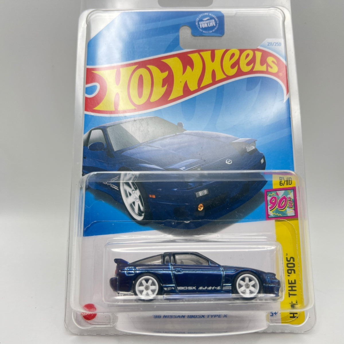 Hot Wheels 96 Nissan 180SX Type X SUPER TREASURE HUNT HW The 90s 6/10