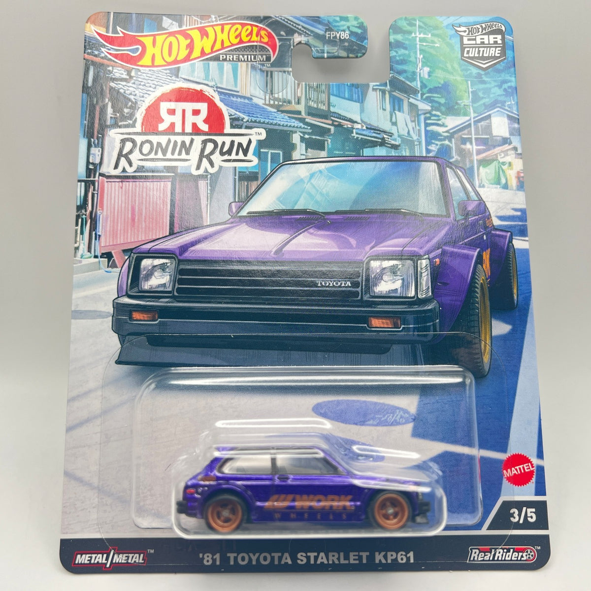 Hot Wheels Car Culture Ronin Run Set of 5 + Mazda RX7 FC Pandem Chase 0/5