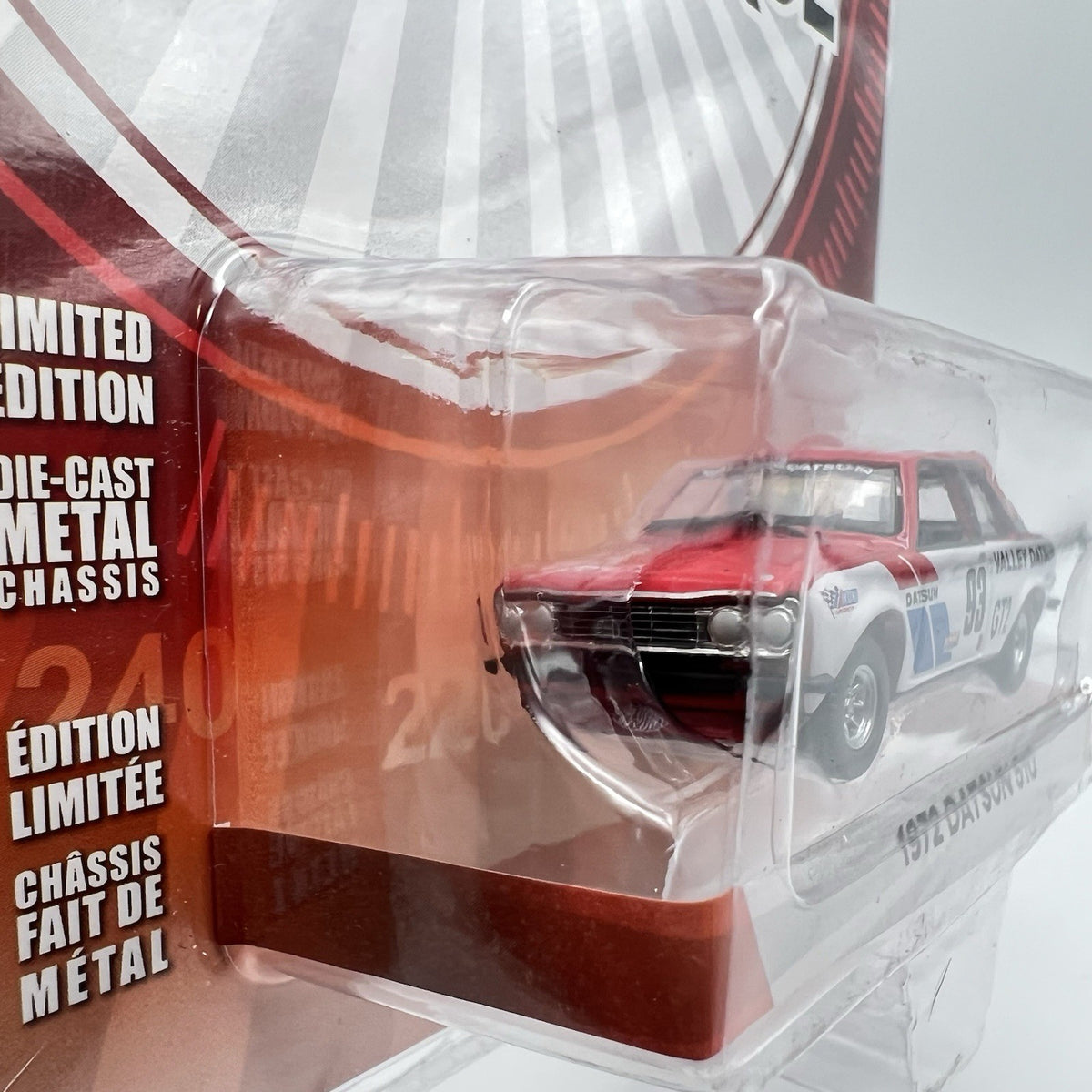 Greenlight 1972 Datsun 510 - #93 Valley Datsun (Red)  - Tokyo Torque Series 5