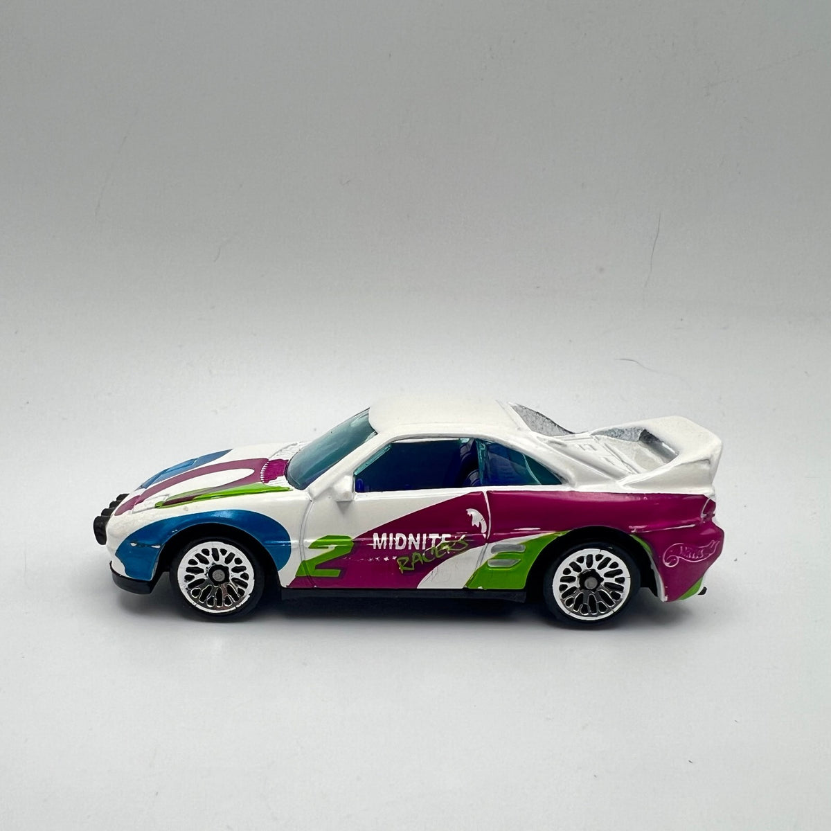 Hot Wheels Toyota MR2 Rally White Midnite Racers LOOSE 1/64