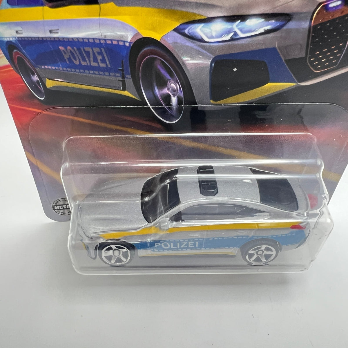 Matchbox 2023 BMW i4 Police Sedan 80/125 Polizei New 2025