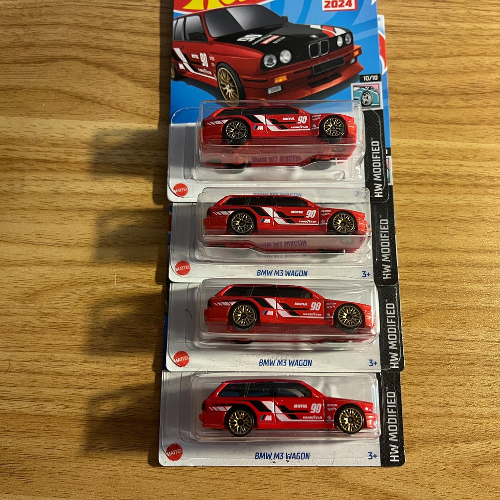 Hot Wheels BMW M3 Wagon 138/250 HW Modified 10/10 Red Motul 90 1:64