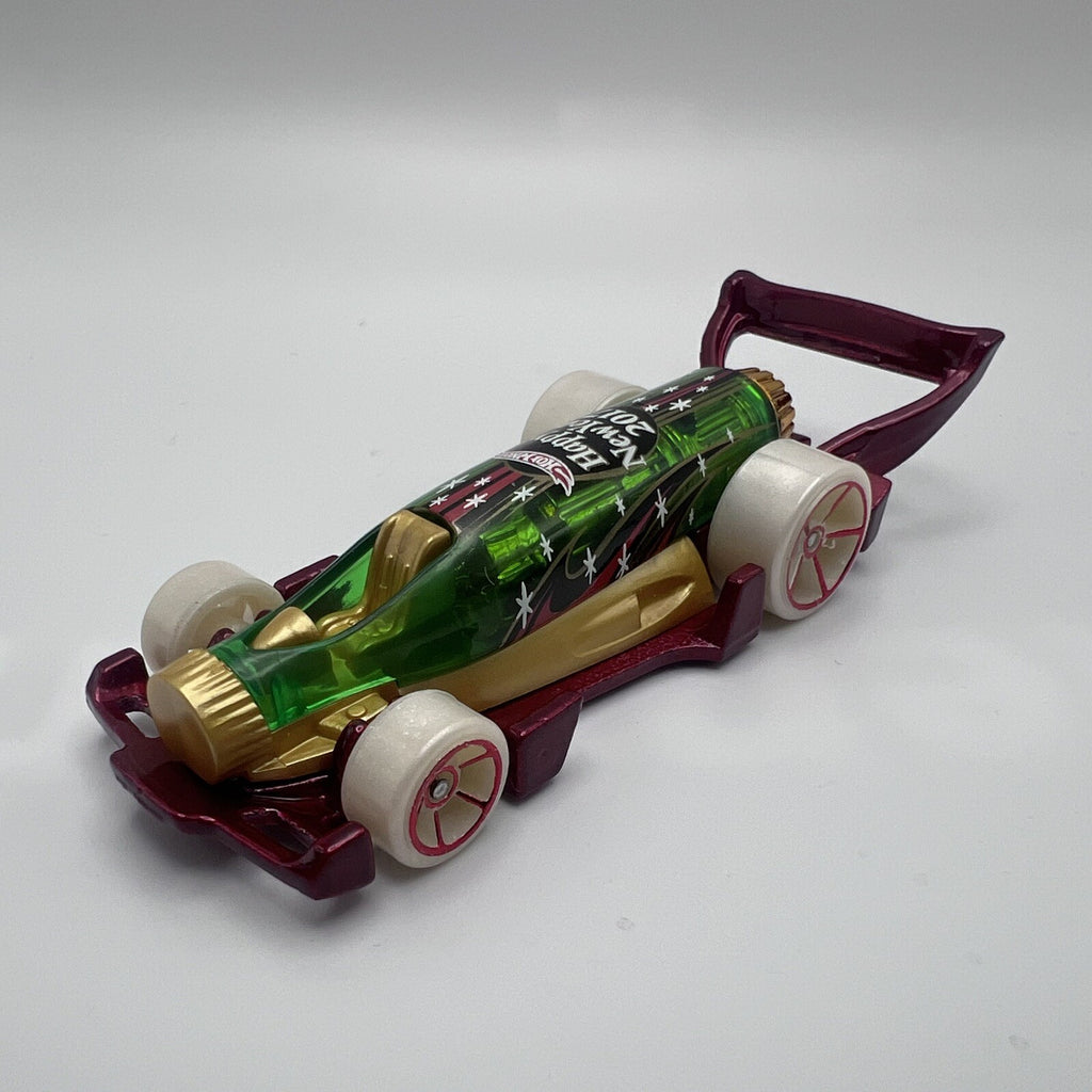 2008 Hot Wheels - Carbonator - 2017 Happy New Year - Red