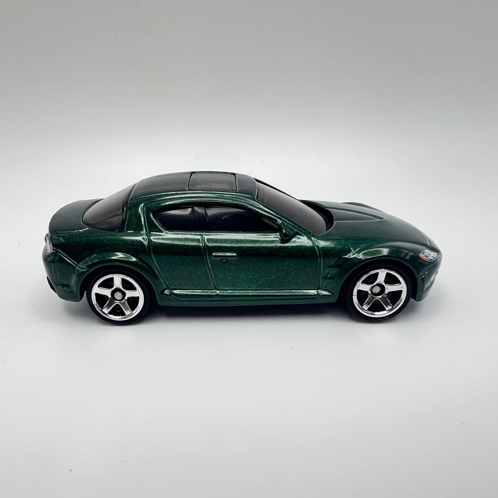 Matchbox 2004 Mazda RX-8 Dark Green 1:64 Diecast Diorama Model Car