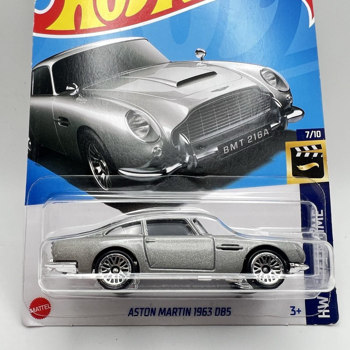 Hot Wheels Aston Martin 1963 DB5 James Bond Goldfinger HW Screen Time 7/10