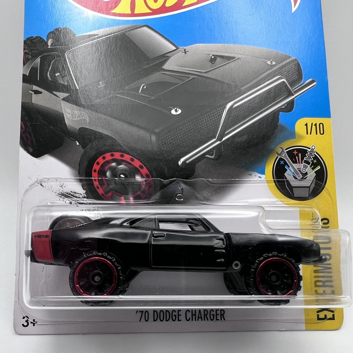 Hot Wheels 2017 '70 Dodge Charger #4 Experimotors 1/10 4/365