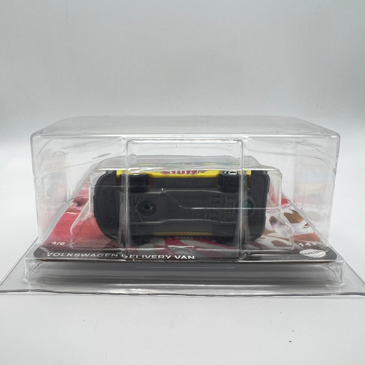 Matchbox Volkswagen Delivery Van Fluffy Stuff 4/6 Yellow Blue The Vault