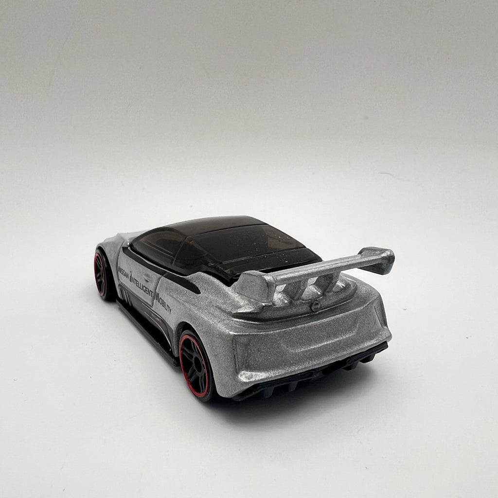 2021 HOT WHEELS NISSAN LEAF NISMO RC_02 SILVER 1:64 DIECAST 2 3/4" CAR W/ BLACK