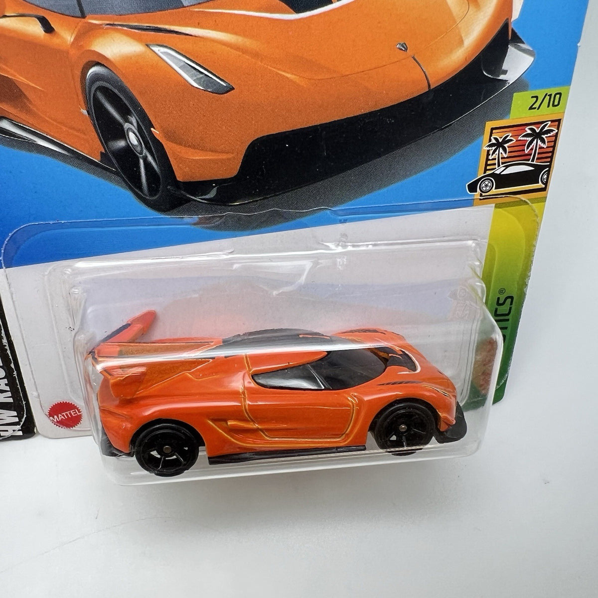LOT OF 2 -  HOT WHEELS 2020 KOENIGSEGG JESKO -  COLOR VARIANTS Yellow And Orange
