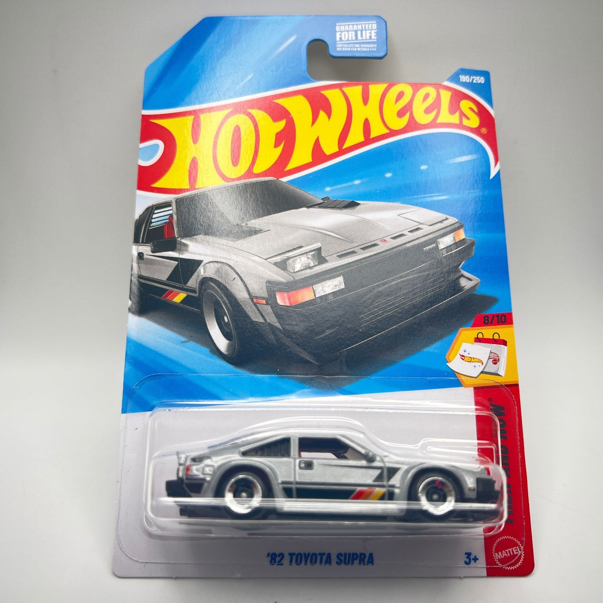 Hot Wheels 82 Toyota Supra Silver Then And Now 8/10 190/250 2026