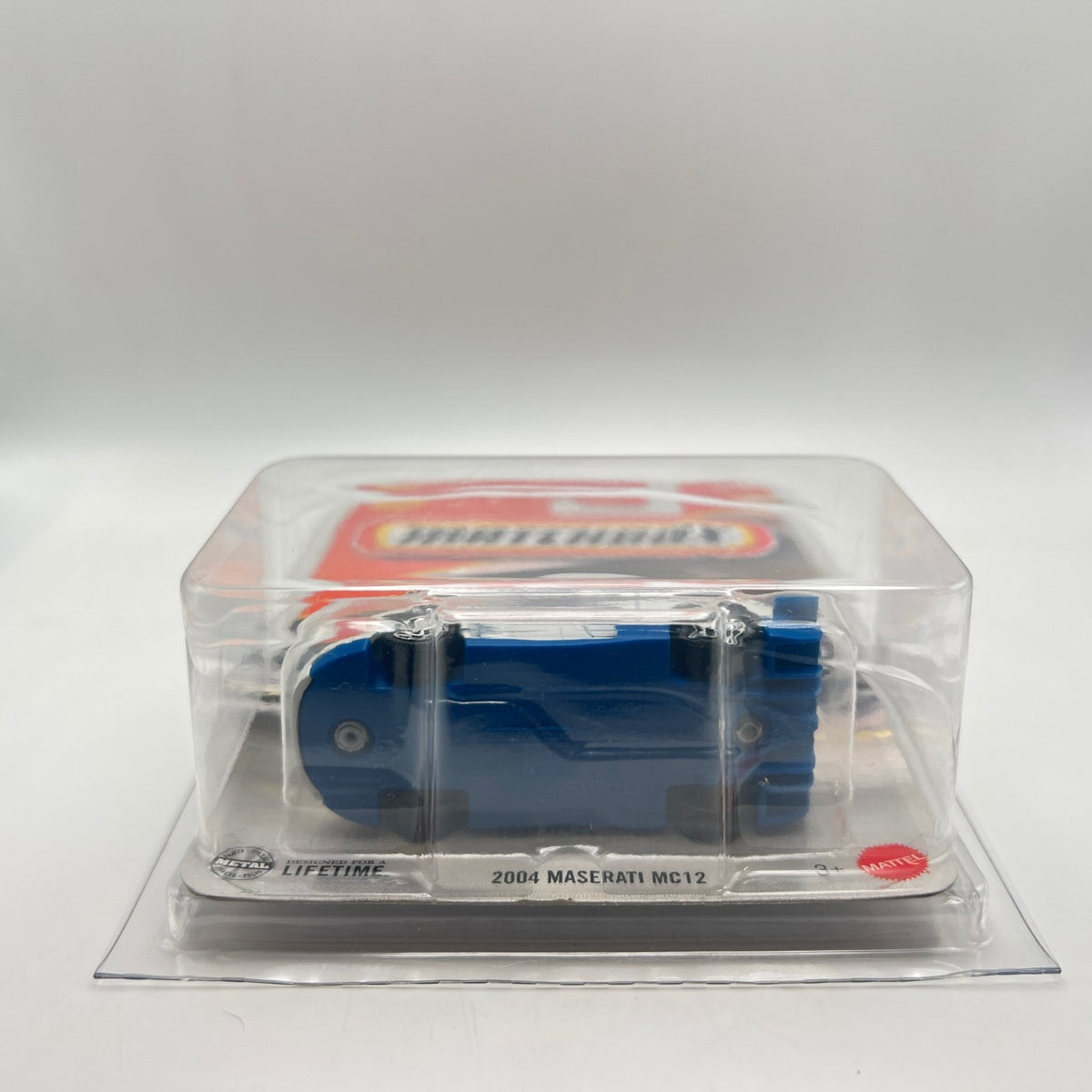 Matchbox 2004 Maserati MC12 White Blue 86/125 The Vault