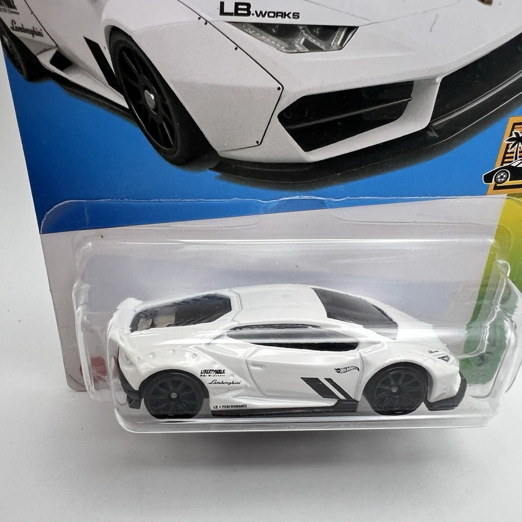 Hot Wheels HW Exotics 3/10 LB-Works Lamborghini Huracan Coupe 172/250 White