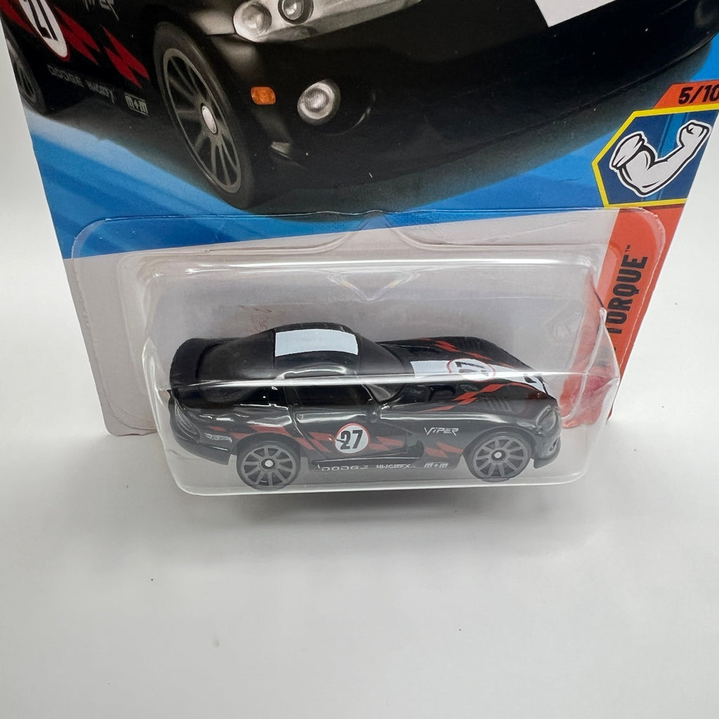 Hot Wheels '96 Dodge Viper GTS Black 221/250 HW Torque 5/10