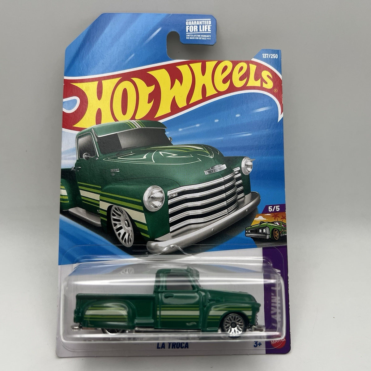 Hot Wheels 2026 26 basic series la troca green #137 / 250