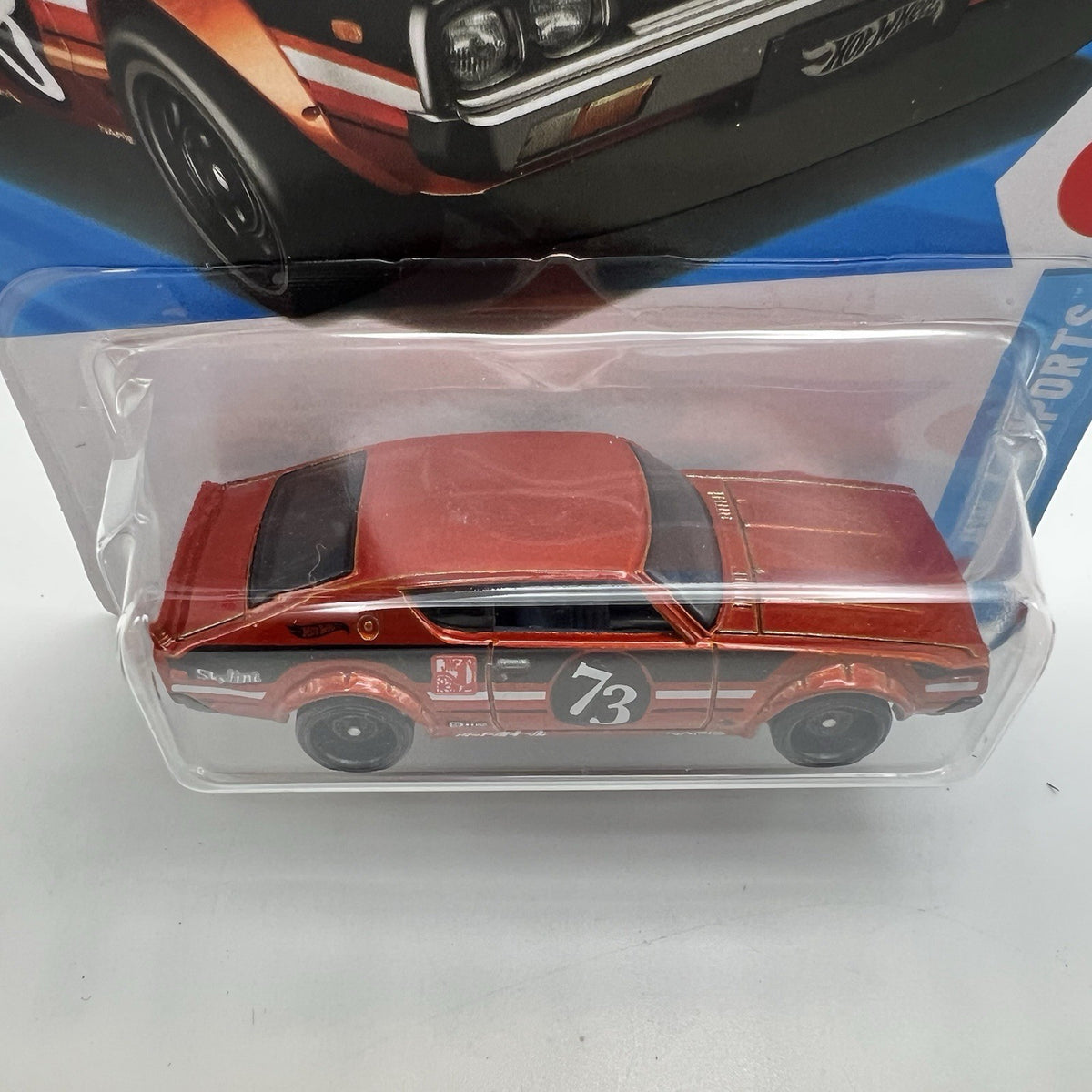 NEW 2026 D Case Hot Wheels Nissan Skyline 2000 GT-R Orange 88/250 HW J-Imports