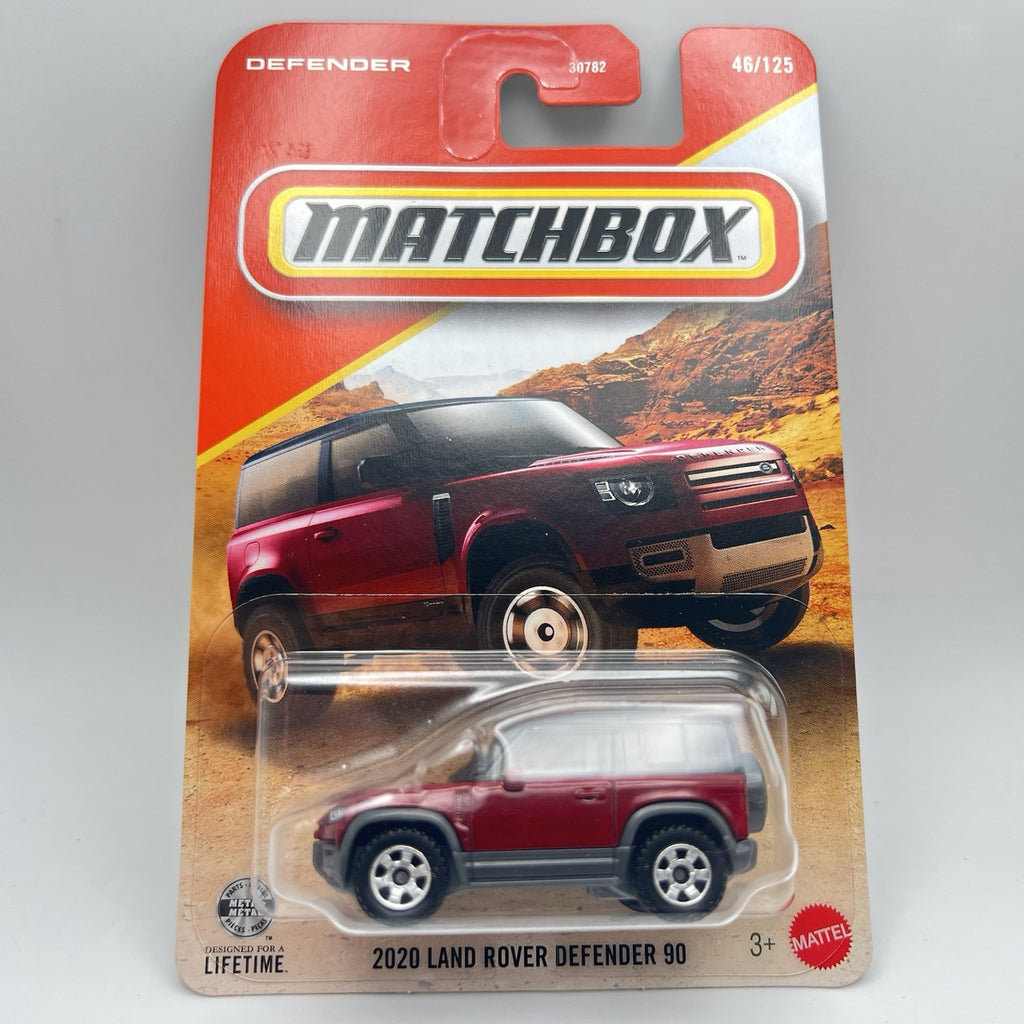 2020 Land Rover Defender 90 46/125 Matchbox 2026 JHN04 MBX Adventure maroon