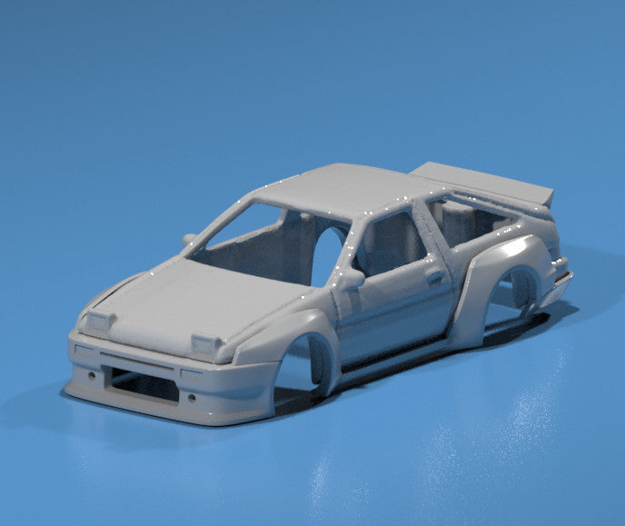 Pandem Style Wide Body Kit for Hot Wheels Toyota AE86 Trueno - Resin