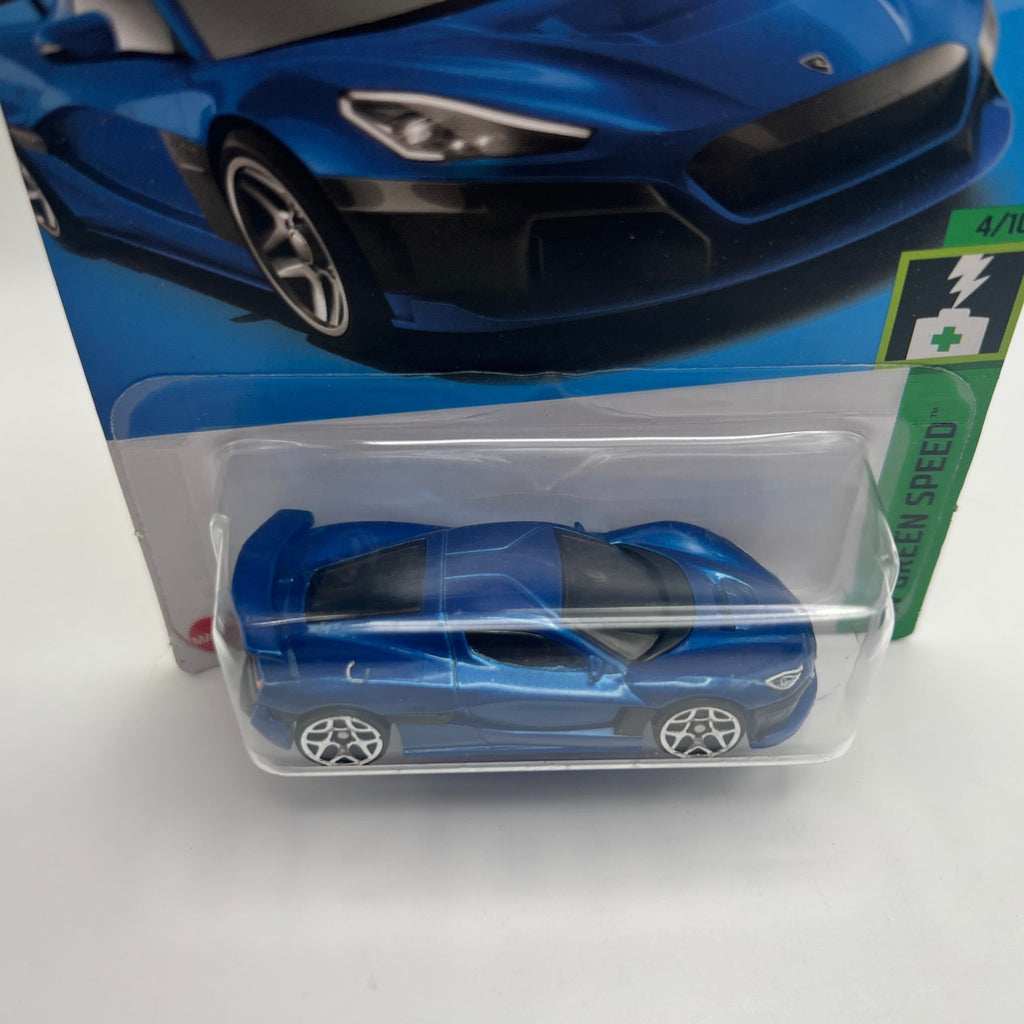 2023 Hot Wheels Rimac Nevera 70/250 Blue