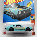 Custom Ford Maverick Muscle Mania 2/10 Turquoise Hot Wheels 2023  #99 NIP NEW