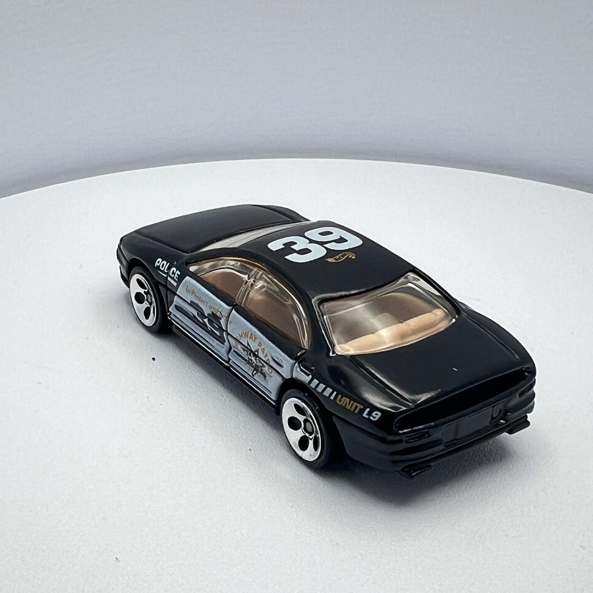Hot Wheels Oldsmobile Aurora Black Highway Patrol 39 LOOSE 1/64