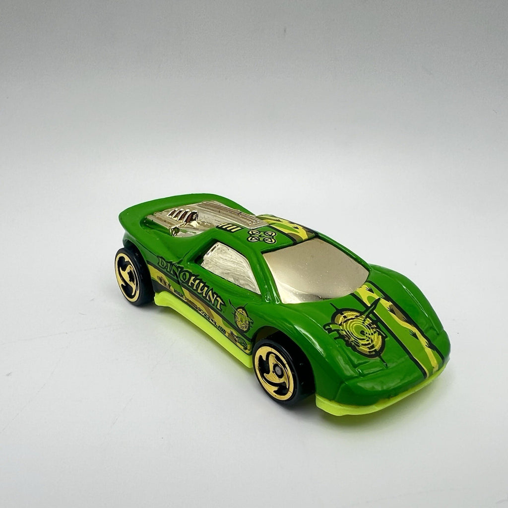 Hot Wheels Speed Blaster Dino Hunt -  1990 | Game Over Series | Green | DieCast