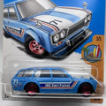 Hot Wheels '71 Datsun Bluebird 510 Wagon  Blue 277/365
