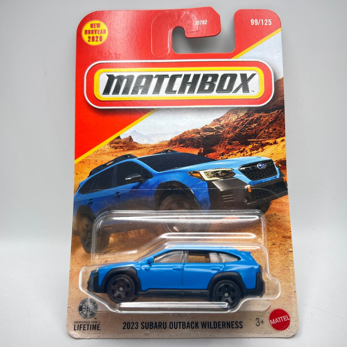 Matchbox 2023 Subaru Outback Wilderness Blue 99/125 New 2026 Mainline