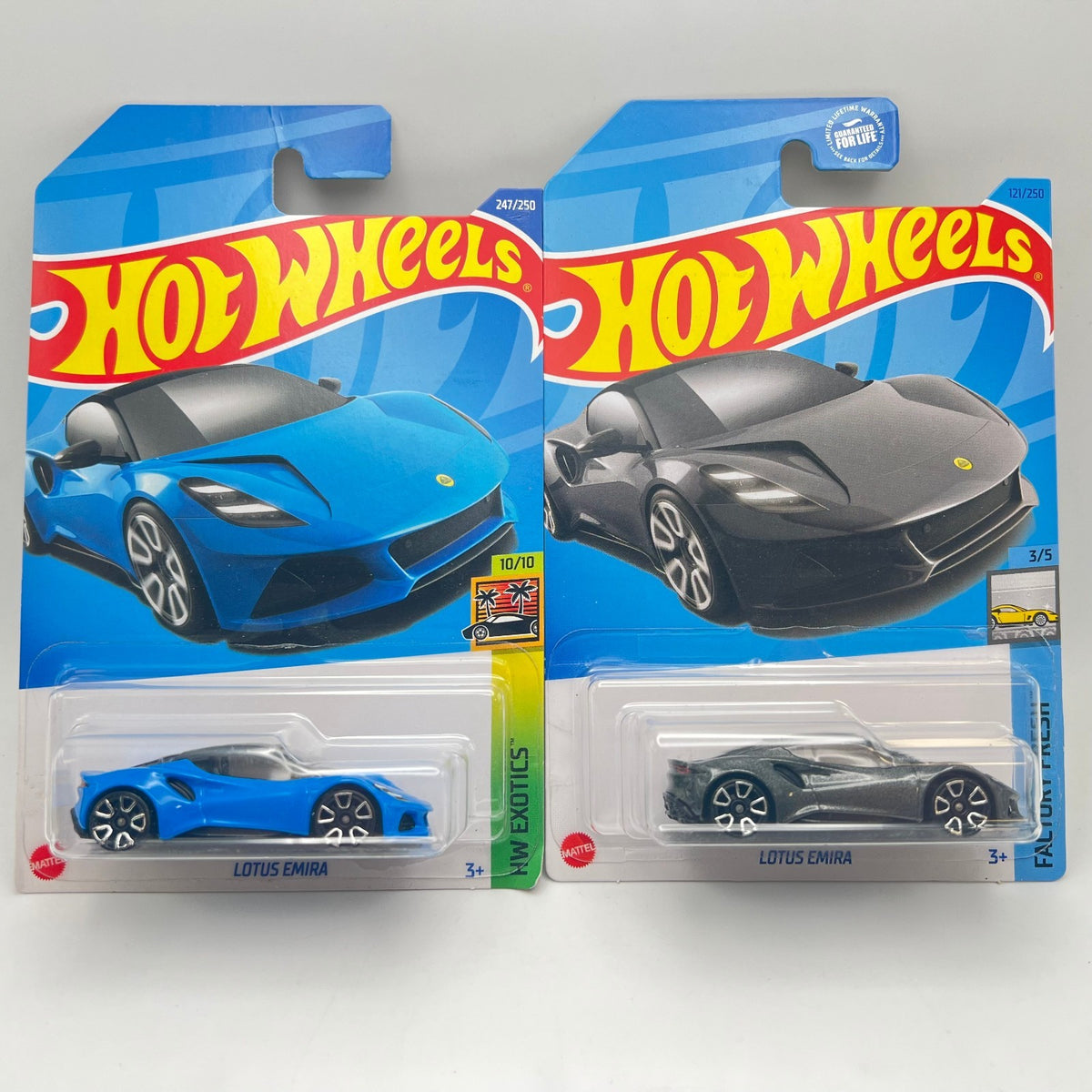 Lot Of Two Hot Wheels Lotus Emira