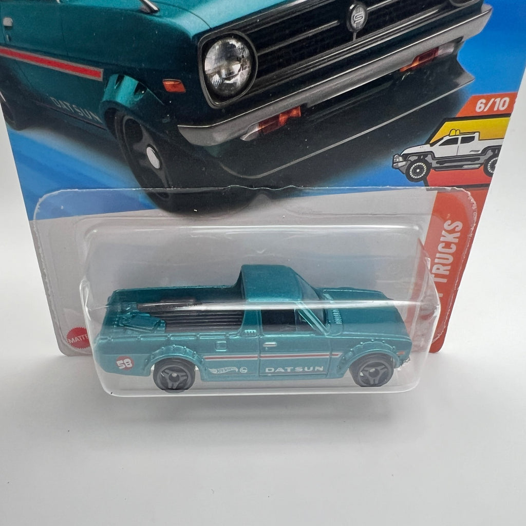 Hot Wheels 1975 Datsun Sunny Truck B120 93/250 Hot Trucks 6/10 Teal