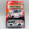 Matchbox Pierce Arrow XT Fire Engine White 104/125 1:64 Scale Diecast