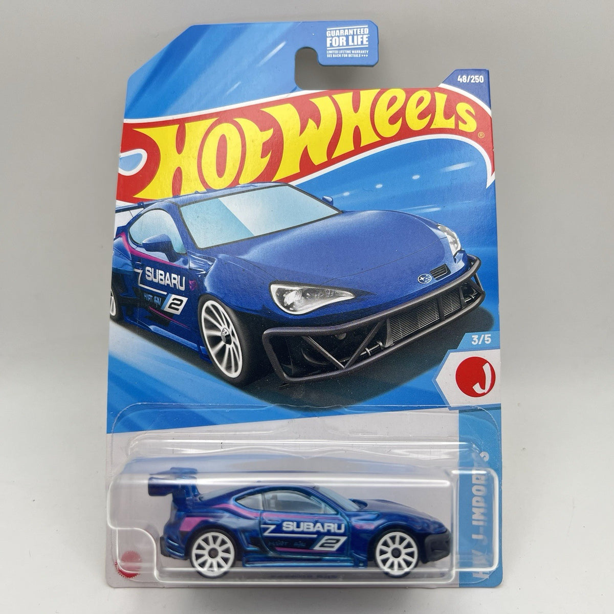 2025 🔥 HOT WHEELS 🛞, SUBARU BRZ, 3/5 HW J-IMPORTS, 48/250