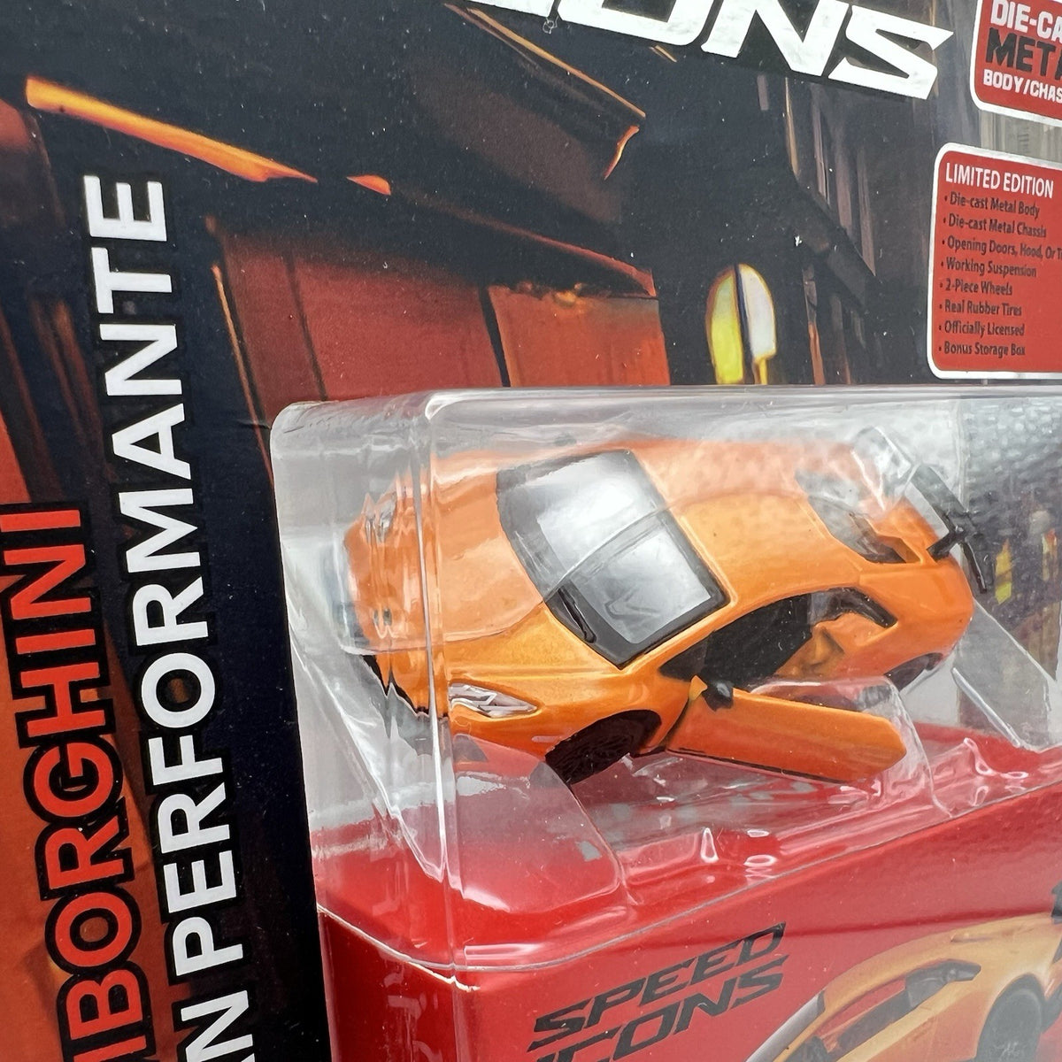 2025 Maisto Speed Icons Orange LAMBORGHINI HURACAN PERFORMANTE Ltd Edition New