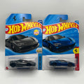Hot Wheels Ferrari SF90 Stradale Lot of 2 Grey 191/250 + Blue 41/250 1:64
