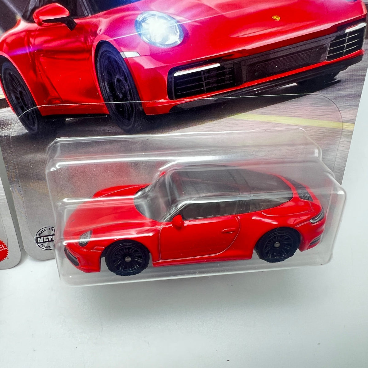 Matchbox Porsche 911 Targa Lot of 2 Green 49/125 + Red 34/125 1:64