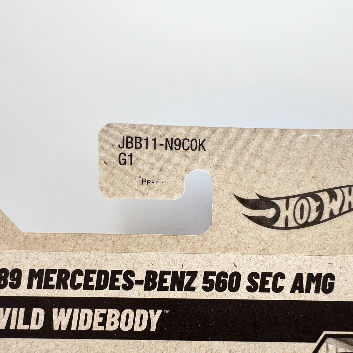 Hot Wheels 89 Mercedes-Benz 560 SEC AMG Wild Widebody Lot of 2 Variations