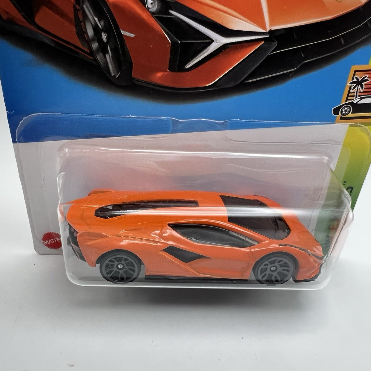 2021 Hot Wheels LAMBORGHINI SIAN FXP 37 orange black 1/10 Exotics 60 Anniverario