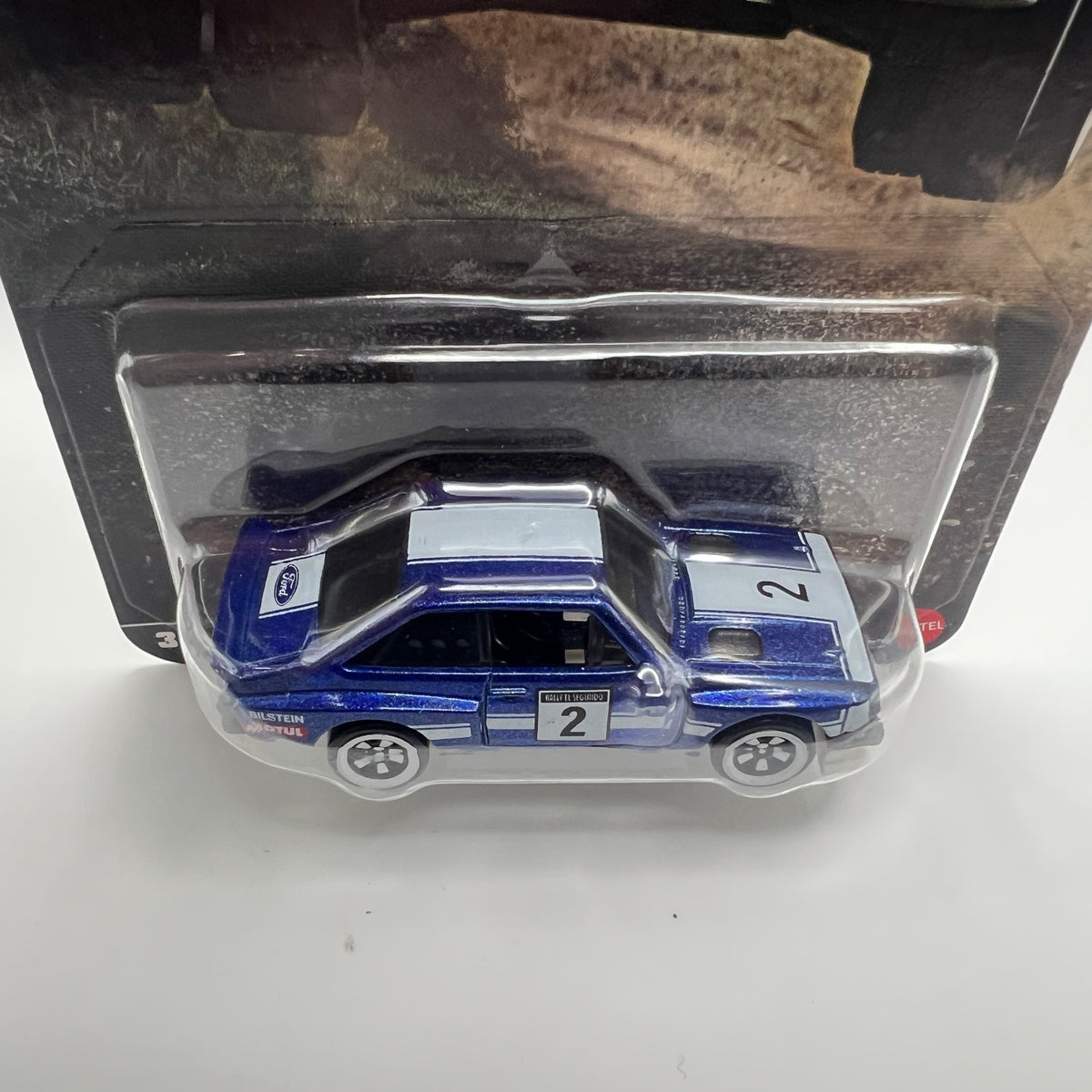 Hot Wheels Silver Series Ford Escort RS 2000 Rally Racers 3/5 Blue