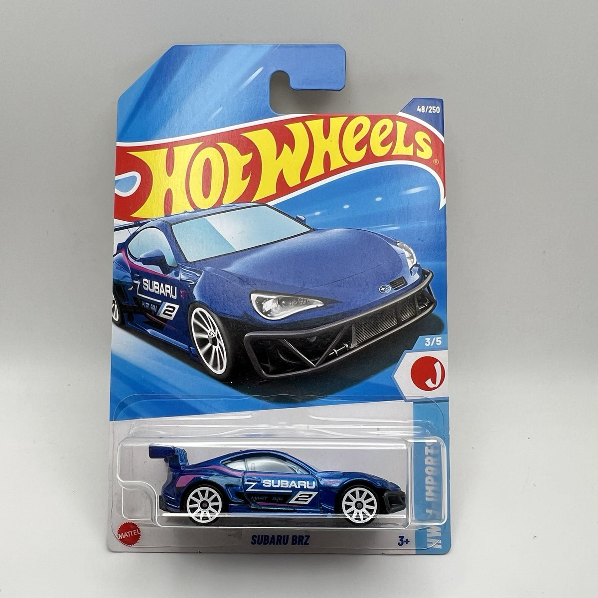 2025 🔥 HOT WHEELS 🛞, SUBARU BRZ, 3/5 HW J-IMPORTS, 48/250