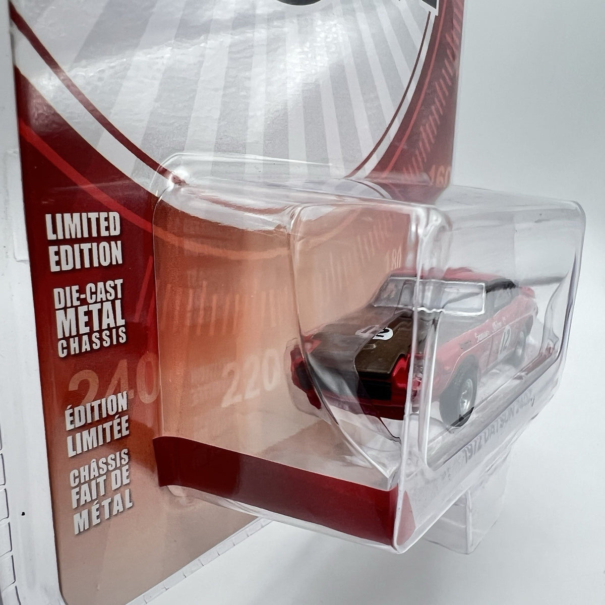 1/64 GREENLIGHT TOKYO TORQUE 1972 DATSUN 240Z #12 RALLY RED