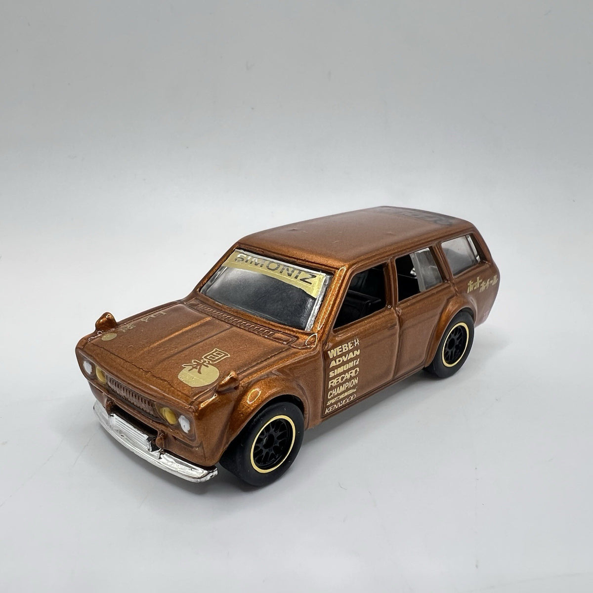 2026 Hotwheels Custom Design 1971 Datsun 510 Wagon Copper Four Bangers
