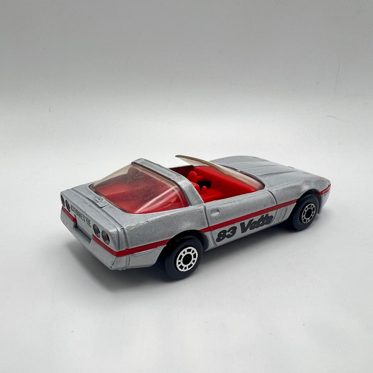 Matchbox 1983 Corvette 83 Vette Silver Macau Vintage LOOSE