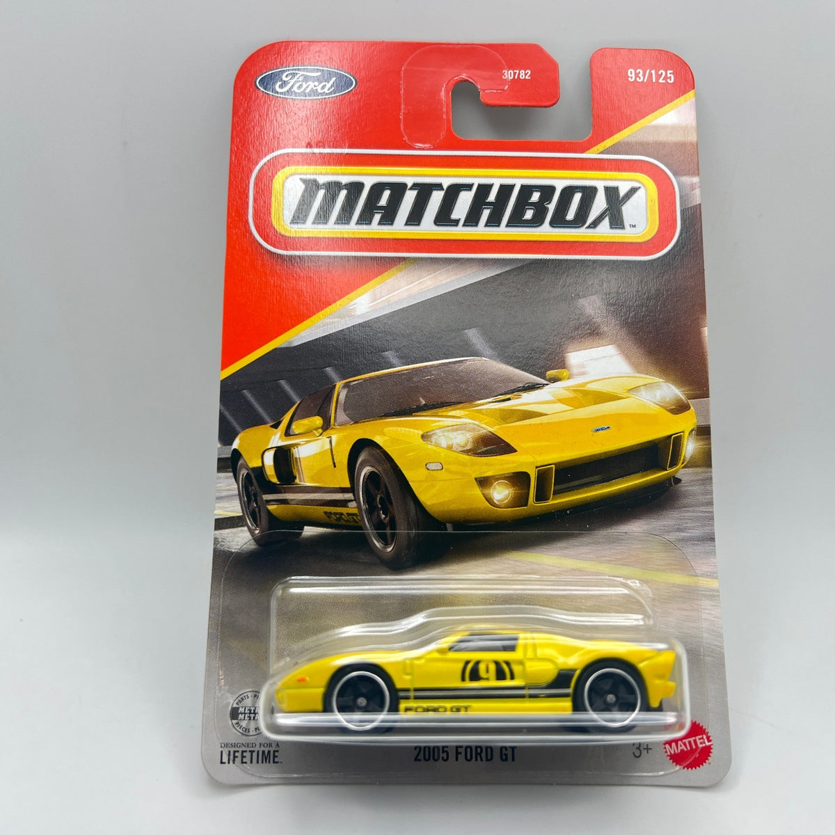 Matchbox 2005 Ford GT Yellow #9 93/125 2026 Mainline