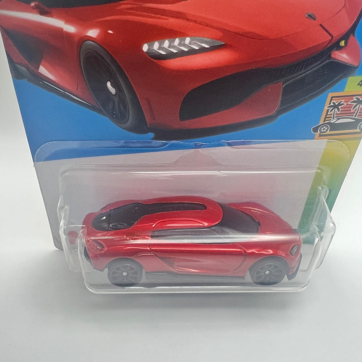 Hot Wheels Koenigsegg Gemera Red 188/250 HW Exotics 4/10