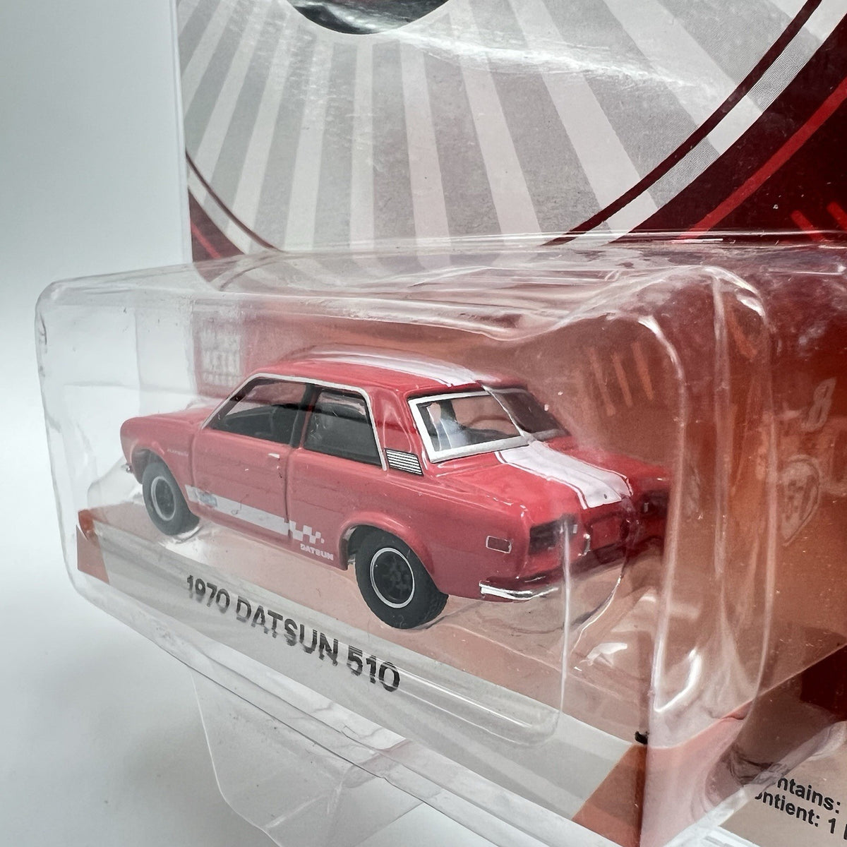 GREENLIGHT Tokyo Torque Series 5 1970 Datsun 510 Red 1:64