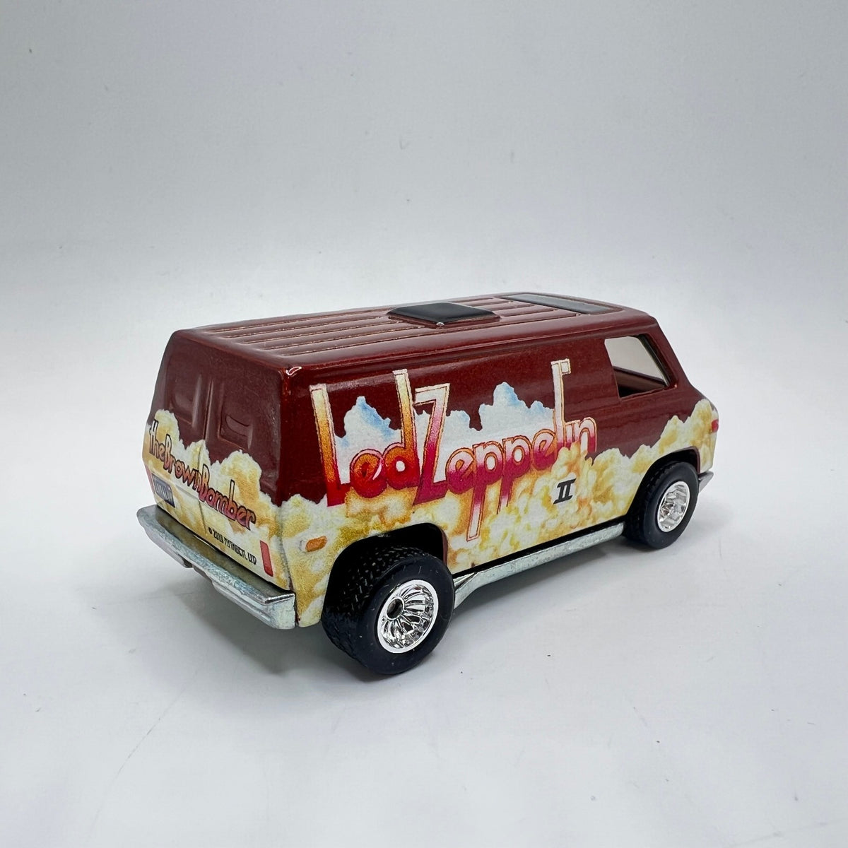 Hot Wheels Super Van Led Zeppelin II Brown Real Riders LOOSE 1/64