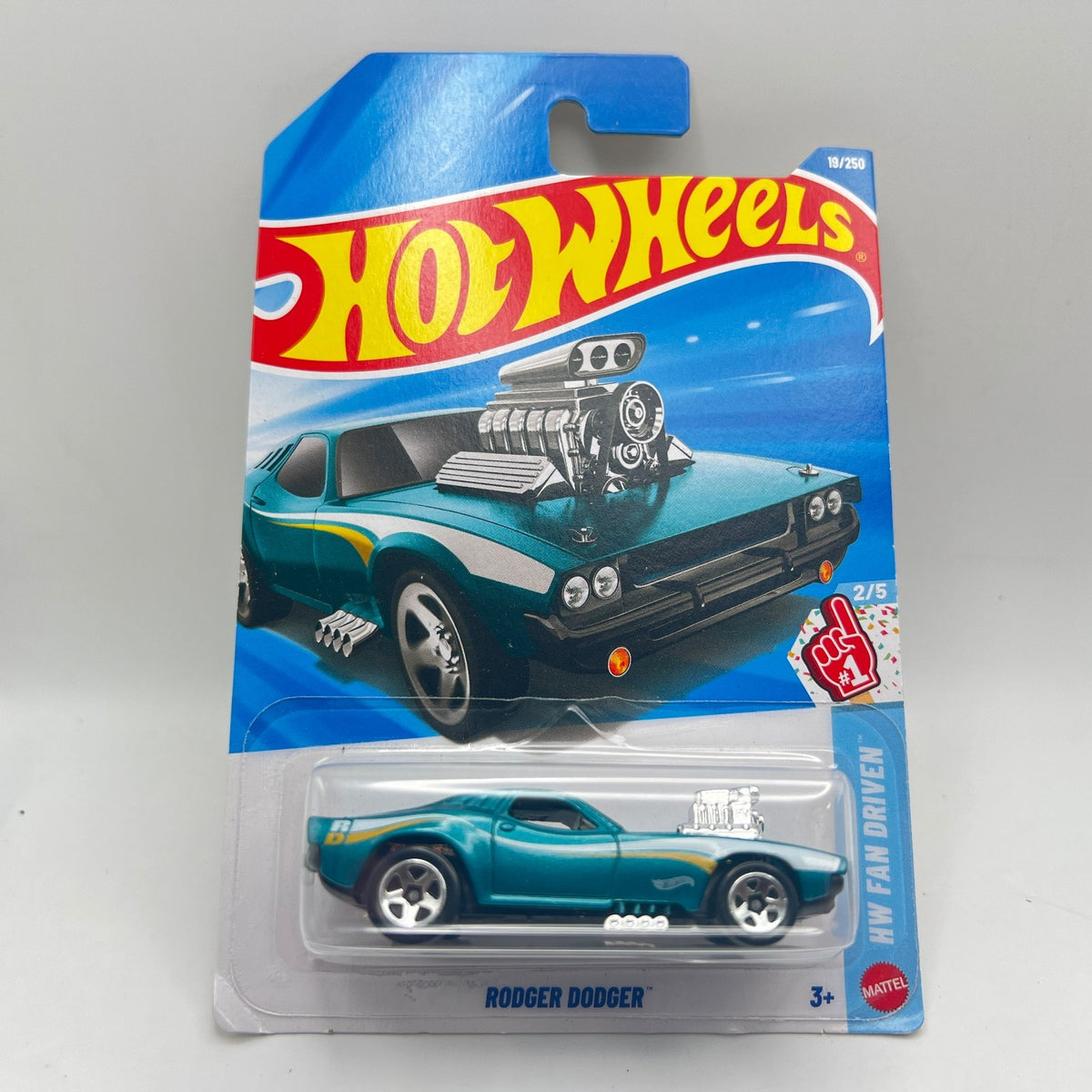 Hot Wheels Rodger Dodger Lot of 3 Teal White Grey Variations 1:64