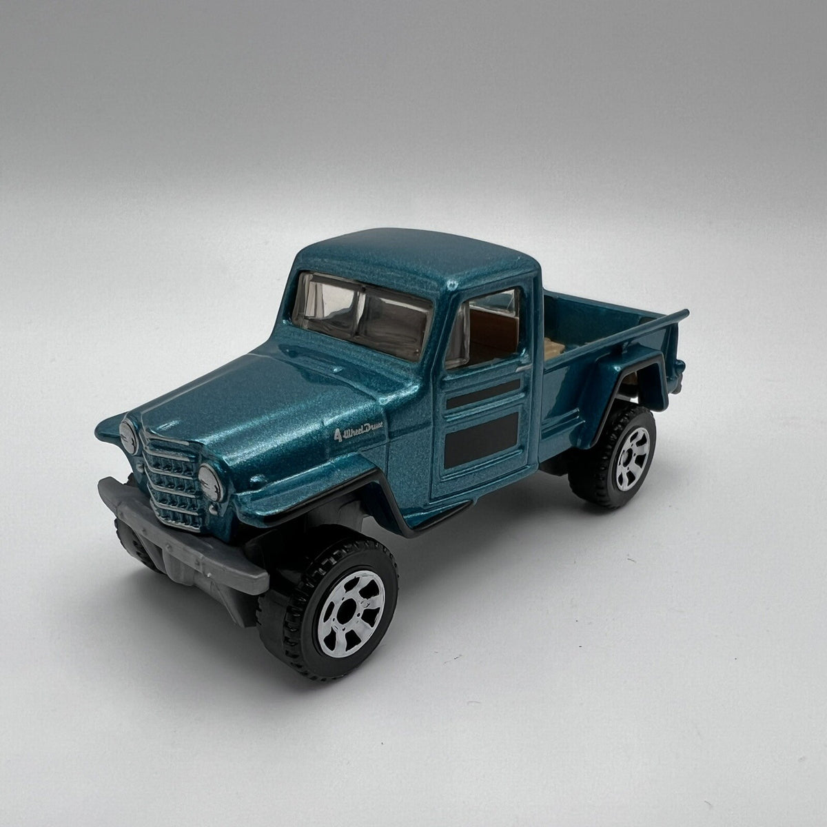 Matchbox. 2015. MB955 M29 Willy's Jeep. Blue/Green. Loose