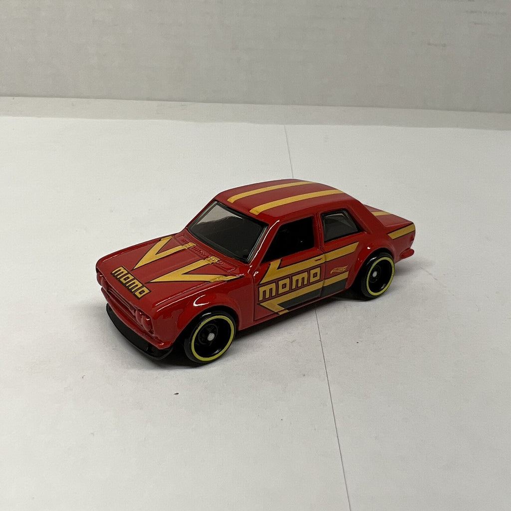 HOT WHEELS 1971 DATSUN 510 NIGHTBURNERZ RED MOMO ADULT