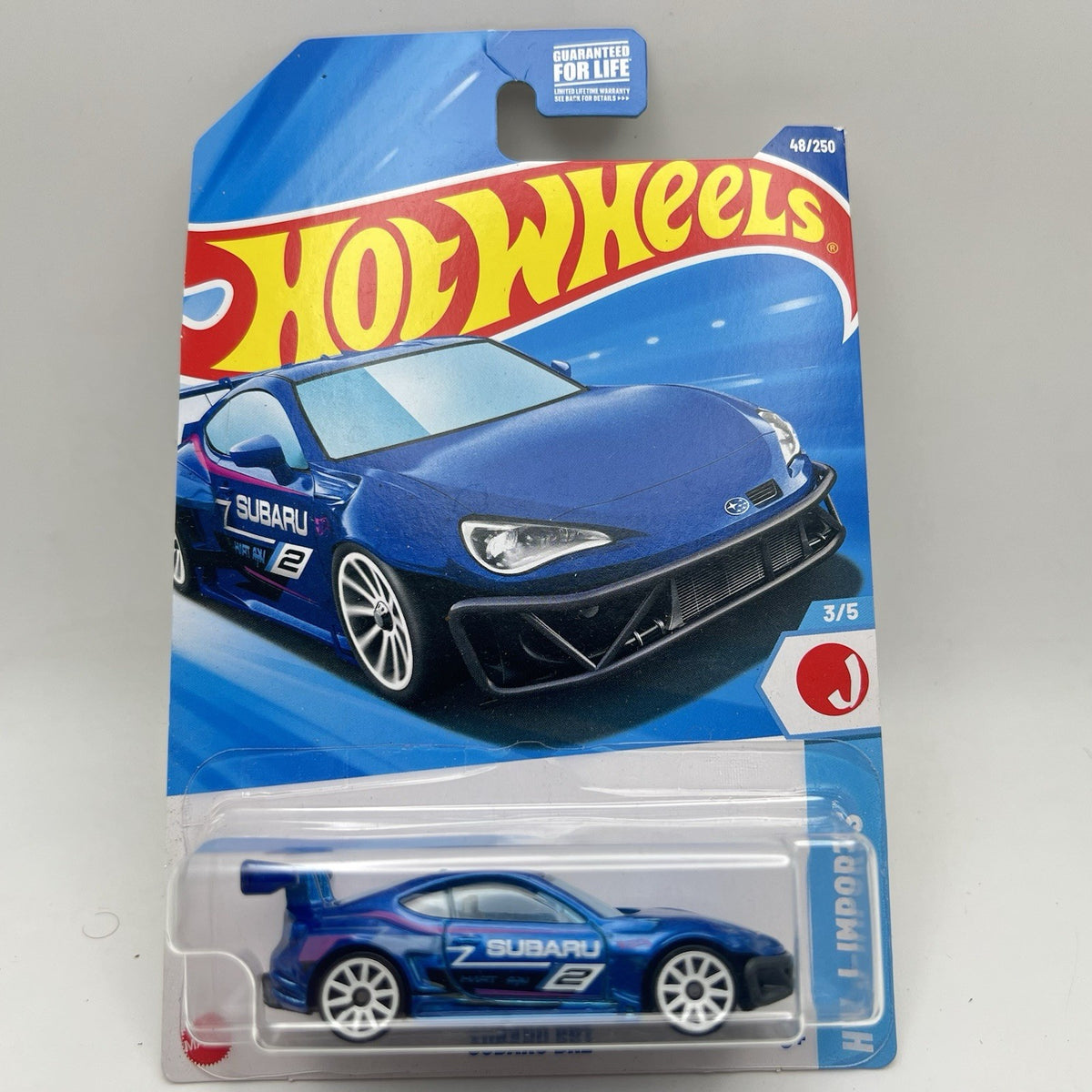 2025 🔥 HOT WHEELS 🛞, SUBARU BRZ, 3/5 HW J-IMPORTS, 48/250